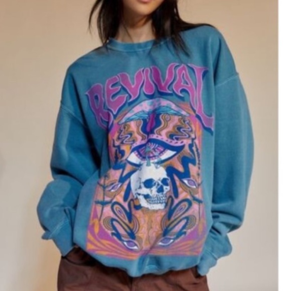 Urban Outfitters Revival sweatshirt (size: L/XL)